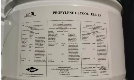 Medical Product Alert : Falsified USP/EP PROPYLENE GLYCOL